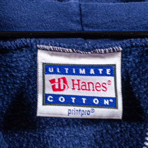 Hanes Blank Faded Zip Hoodie Sweatshirt