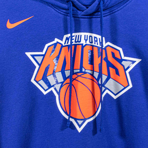 New York Knicks Nike Swoosh Hoodie Sweatshirt NBA Basketball