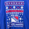 New York Rangers Broadway Blueshirts Holiday Sweatshirt Majestic NHL Hockey