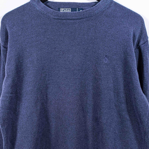 Polo Ralph Lauren Pony Linen Knit Pullover Sweater