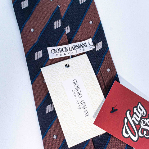 Giorgio Armani Cravatte Tie 100% Silk Made in Italy