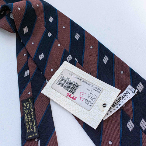 Giorgio Armani Cravatte Tie 100% Silk Made in Italy