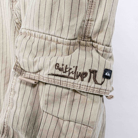 Quiksilver PinStripe Heavyweight Cargo Shorts