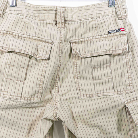 Quiksilver PinStripe Heavyweight Cargo Shorts