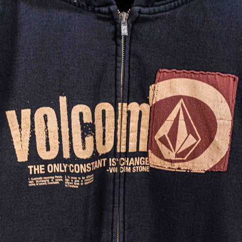 Volcom Skate Zip Hoodie Sweatshirt AOP