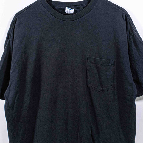Old Navy Blank Pocket T-Shirt Single Stitch