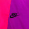 Nike Swoosh Neon Color Block Windbreaker Jacket Hood