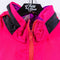 Nike Swoosh Neon Color Block Windbreaker Jacket Hood