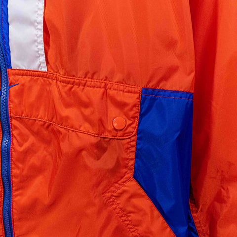 Nike Center Swoosh Hood Windbreaker Zip Jacket New York Colors