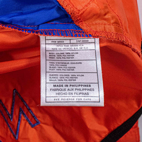 Nike Center Swoosh Hood Windbreaker Zip Jacket New York Colors