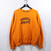 Russell Athletic Spell Out Crewneck Sweatshirt Embroidered