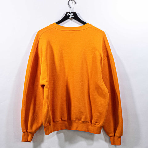 Russell Athletic Spell Out Crewneck Sweatshirt Embroidered