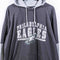 Philadelphia Eagles Logo NFL Football Thermal Lined Hoodie T-Shirt