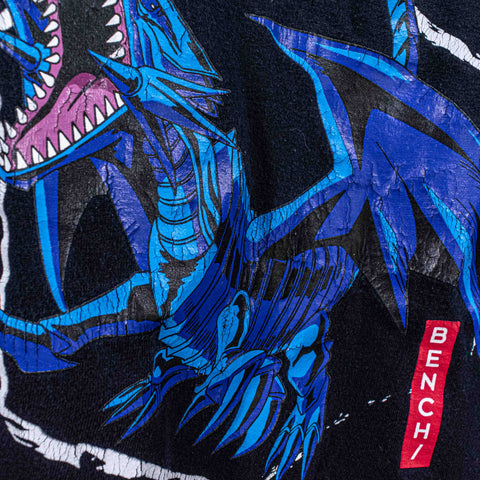 Yu-Gi-Oh x Bench T-Shirt Blue Eyes White Dragon T-Shirt Anime