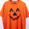 Halloween Jack O Lantern Pumpkin T-Shirt Single Stitch