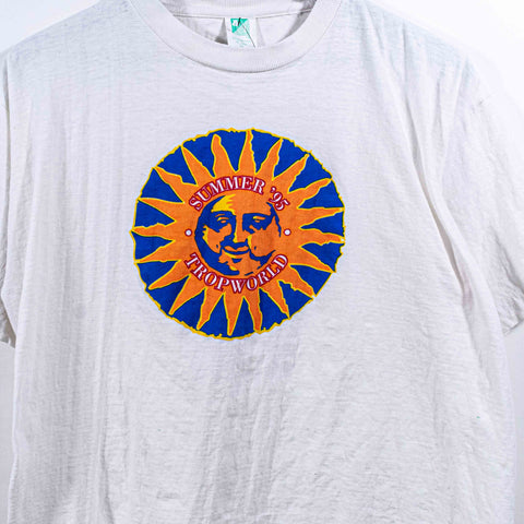 Sun Face Summer 1995 Tropworld T-Shirt