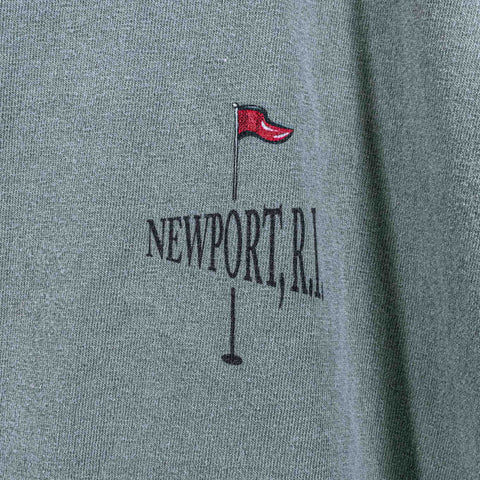 Newport Rhode Island Golf T-Shirt Takes A Lot of Balls Over Dyed