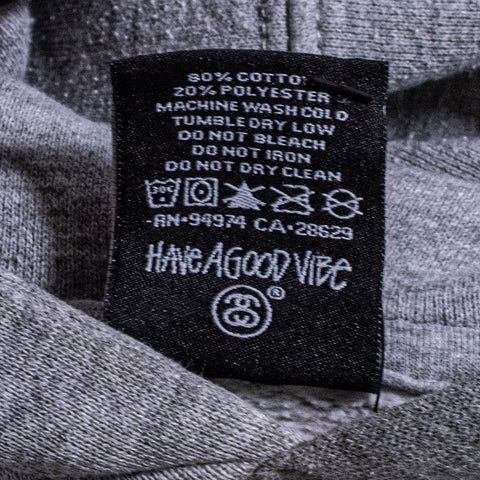 Stussy Reggae Roots Logo Hoodie Sweatshirt