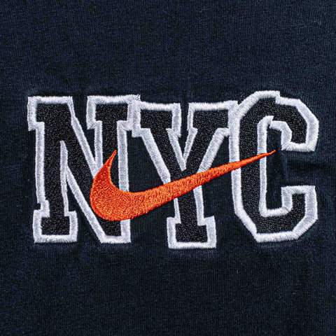 New York Knicks NIKE T-Shirt Swoosh NYC Long Sleeve
