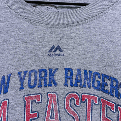 New York Rangers T-Shirt NHL Eastern Conference Champions Majestic