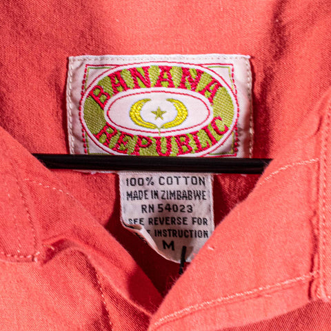 Banana Republic Safari Short Sleeve Button Shirt