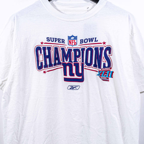 New York Giants Reebok T-Shirt Super Bowl XLII Champions