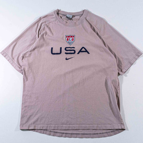 USA Soccer T-Shirt Nike Center Swoosh Total 90