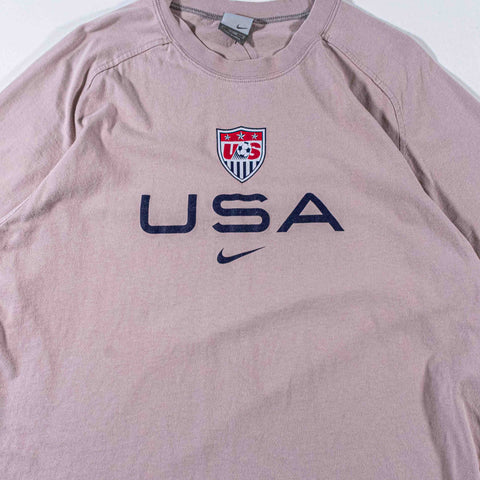 USA Soccer T-Shirt Nike Center Swoosh Total 90
