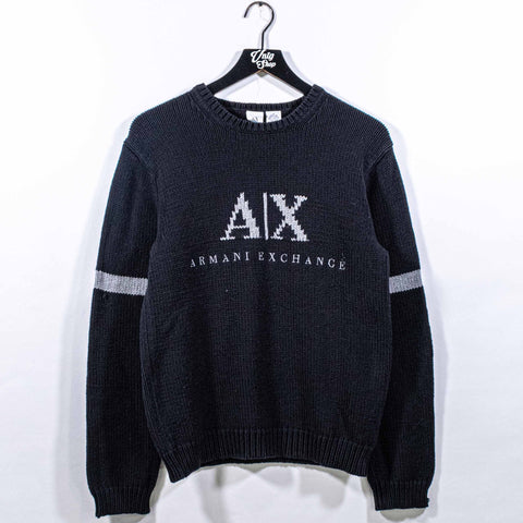 Armani Exchange Knit Sweater Spell Out