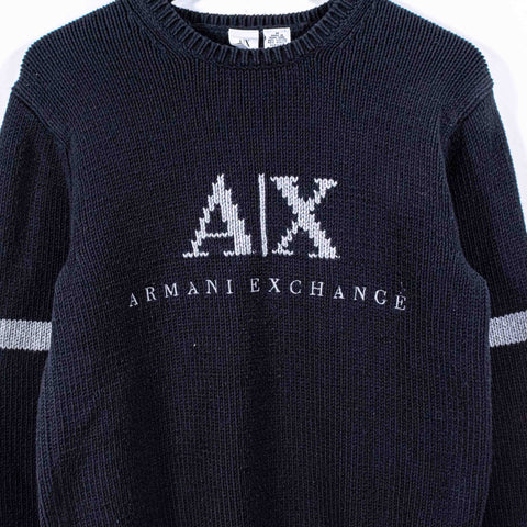 Armani Exchange Knit Sweater Spell Out
