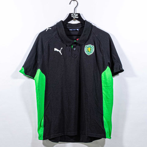 Sporting Clube Portugal Puma Polo Shirt Futbol Soccer