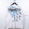 Skull Wings Stars AOP Mall Goth T-Shirt