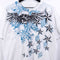 Skull Wings Stars AOP Mall Goth T-Shirt