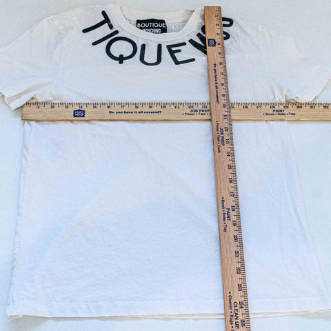 Moschino Boutique T-Shirt Spell Out