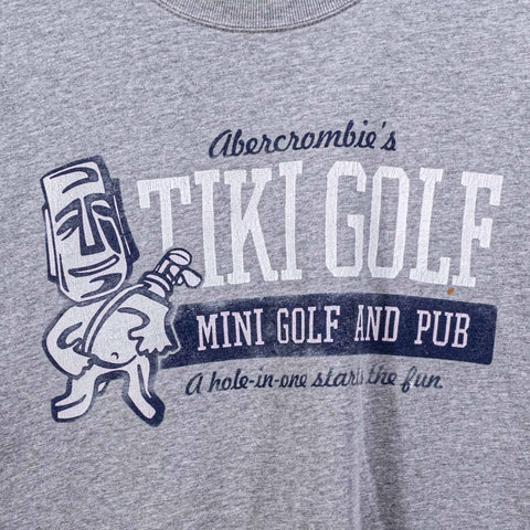 Abercrombie & Fitch Tiki Golf T-Shirt A Hole In One Starts The Fun