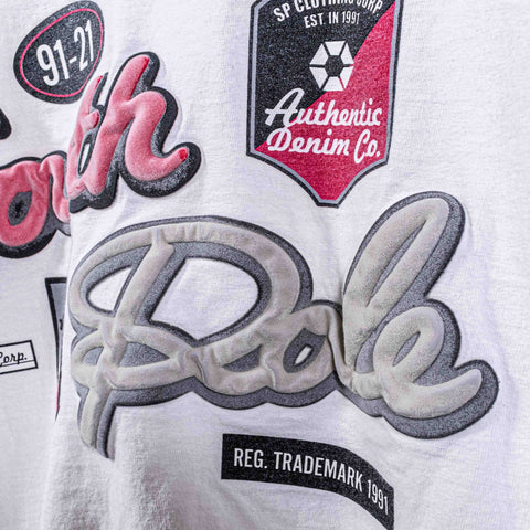 South Pole Long Sleeve T-Shirt Spell Out Hip Hop
