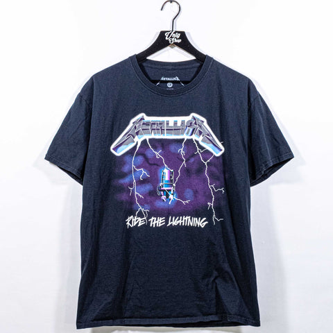Metallica Ride The Lightning T-Shirt Double Sided