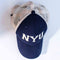 NYU New York University Fleece Trucker Snapback Hat Legacy