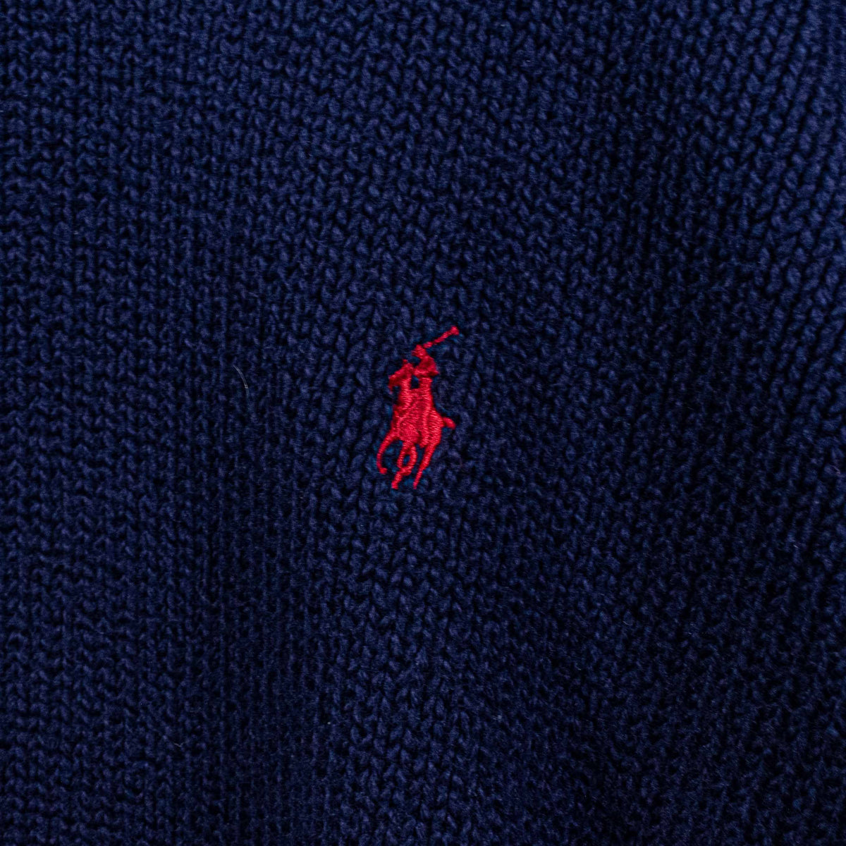 Polo Ralph Lauren Pony Crewneck Sweater Chunky Knit– VNTG Shop