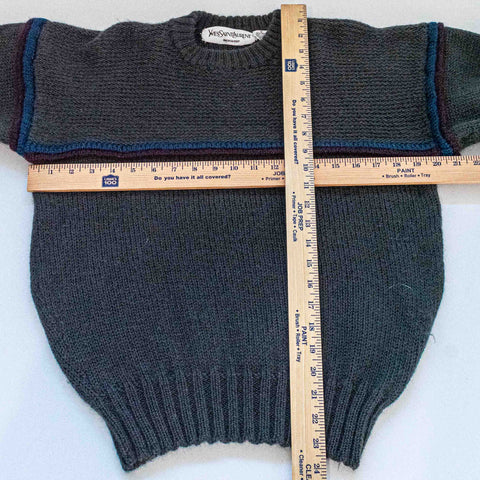 Yves Saint Laurent Menswear Wool Knit Sweater