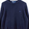 Polo Ralph Lauren Pony Crewneck Sweater Chunky Knit