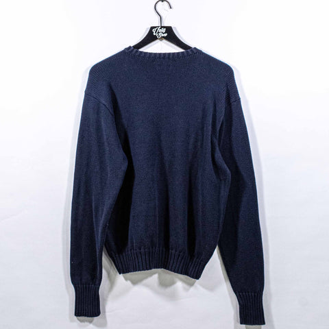 Polo Ralph Lauren Pony Crewneck Sweater Chunky Knit