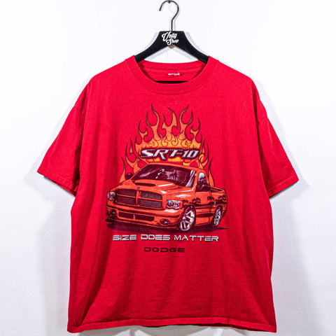 Dodge Ram SRT 10 T-Shirt Size Does Matter Flames