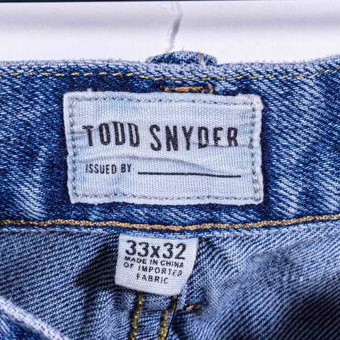 Todd Snyder Stretch Five Pocket Jeans