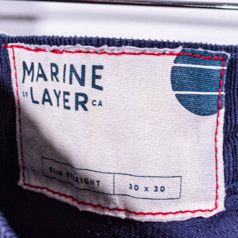 Marine Layer Slim Straight Corduroy Pants