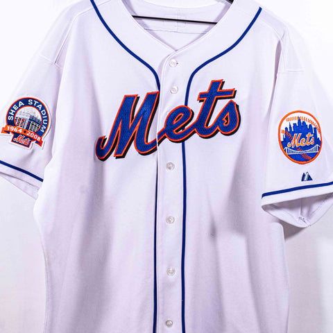 New York Mets Majestic Authentic Jersey Shea Stadium 2008