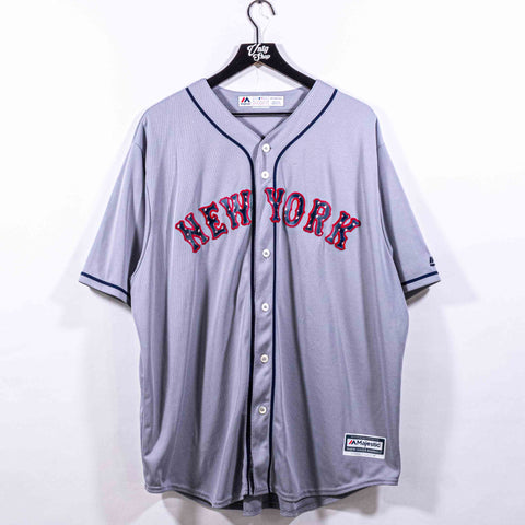 New York Mets Majestic Fourth of July Jersey Cool Base