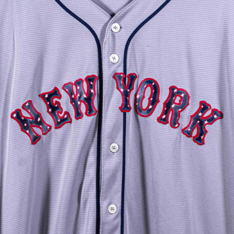 New York Mets Majestic Fourth of July Jersey Cool Base