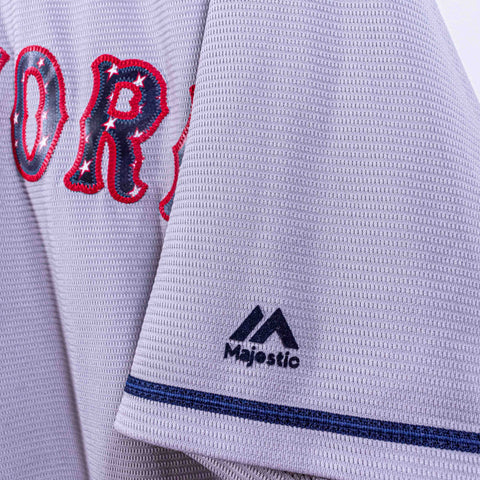New York Mets Majestic Fourth of July Jersey Cool Base