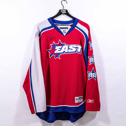 2009 NHL All Star Game East Jersey Zach Parise Auto